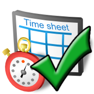Supervisor Timesheet Approval Icon